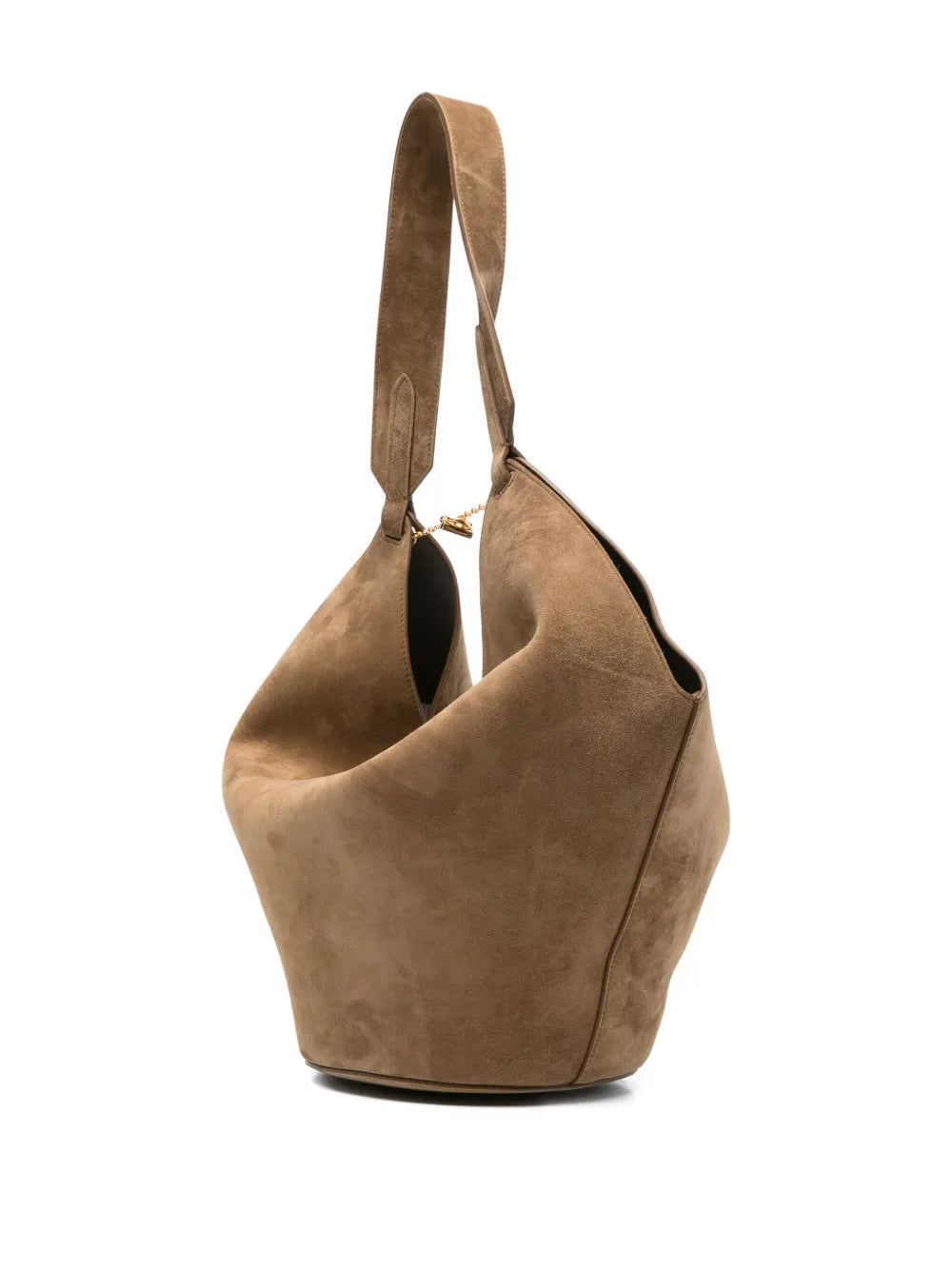 Khaite Suede Shoulder Bag — Same as shown — Size One Size — Back View