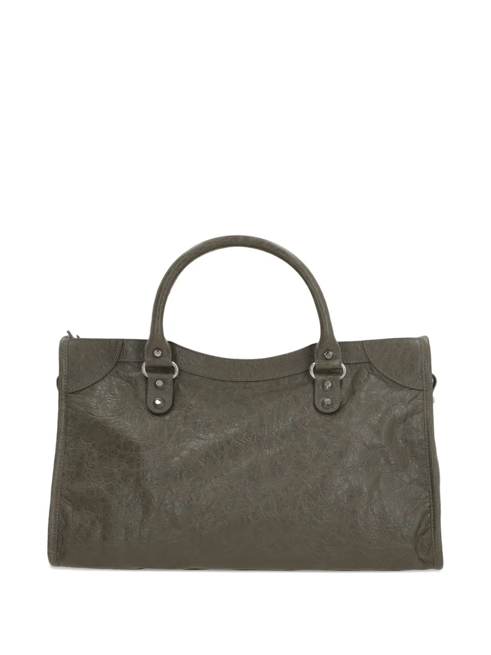 Balenciaga Medium Le City Leather Shoulder Bag — Same as shown — Size One Size — Side View