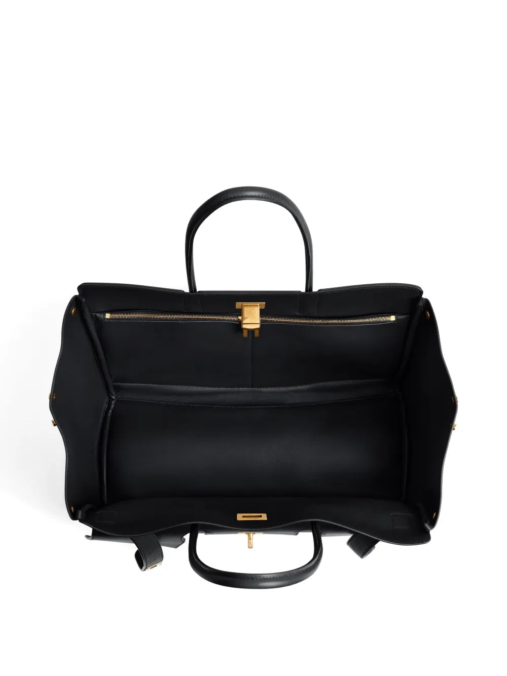 Balenciaga Medium Bel Air Leather Shoulder Bag — Same as shown — Size One Size — Back View