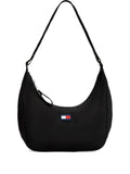 Tommy Hilfiger Logo Patch Half Moon Bag — Same as shown — Size One Size — Front View
