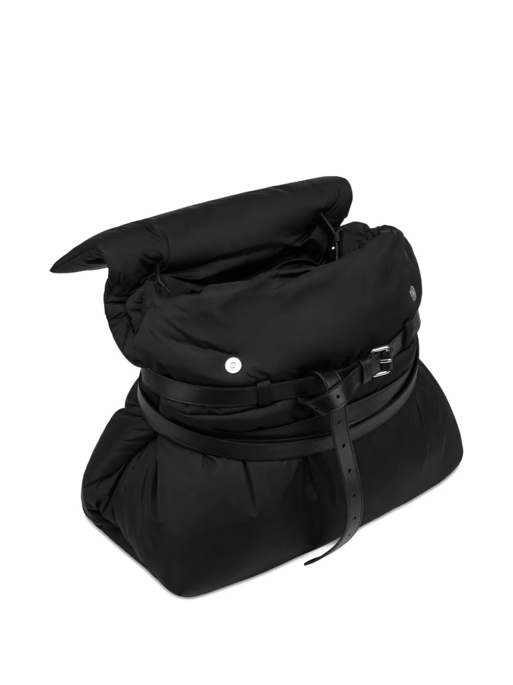 Moschino Quilted Belted Shoulder Bag — Same as shown — Size One Size — Side View