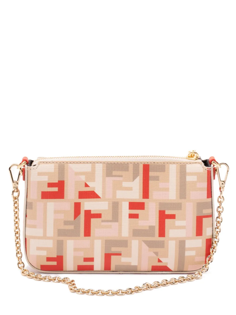 Fendi Ff Motif Shoulder Bag — Same as shown — Size One Size — Front View