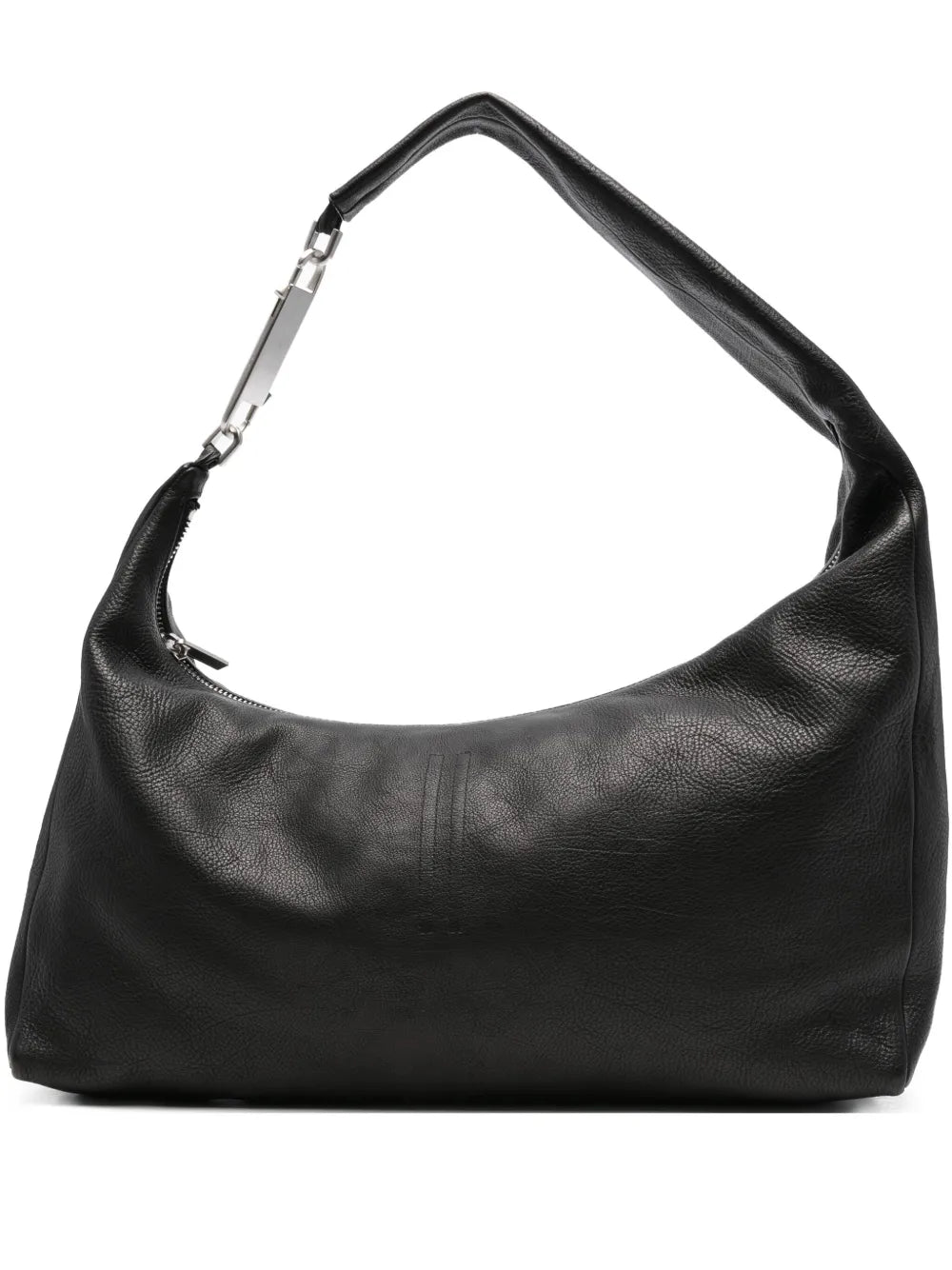 Rick Owens Gemini Zip Fastening Leather Shoulder Bag — Same as shown — Size One Size — Front View