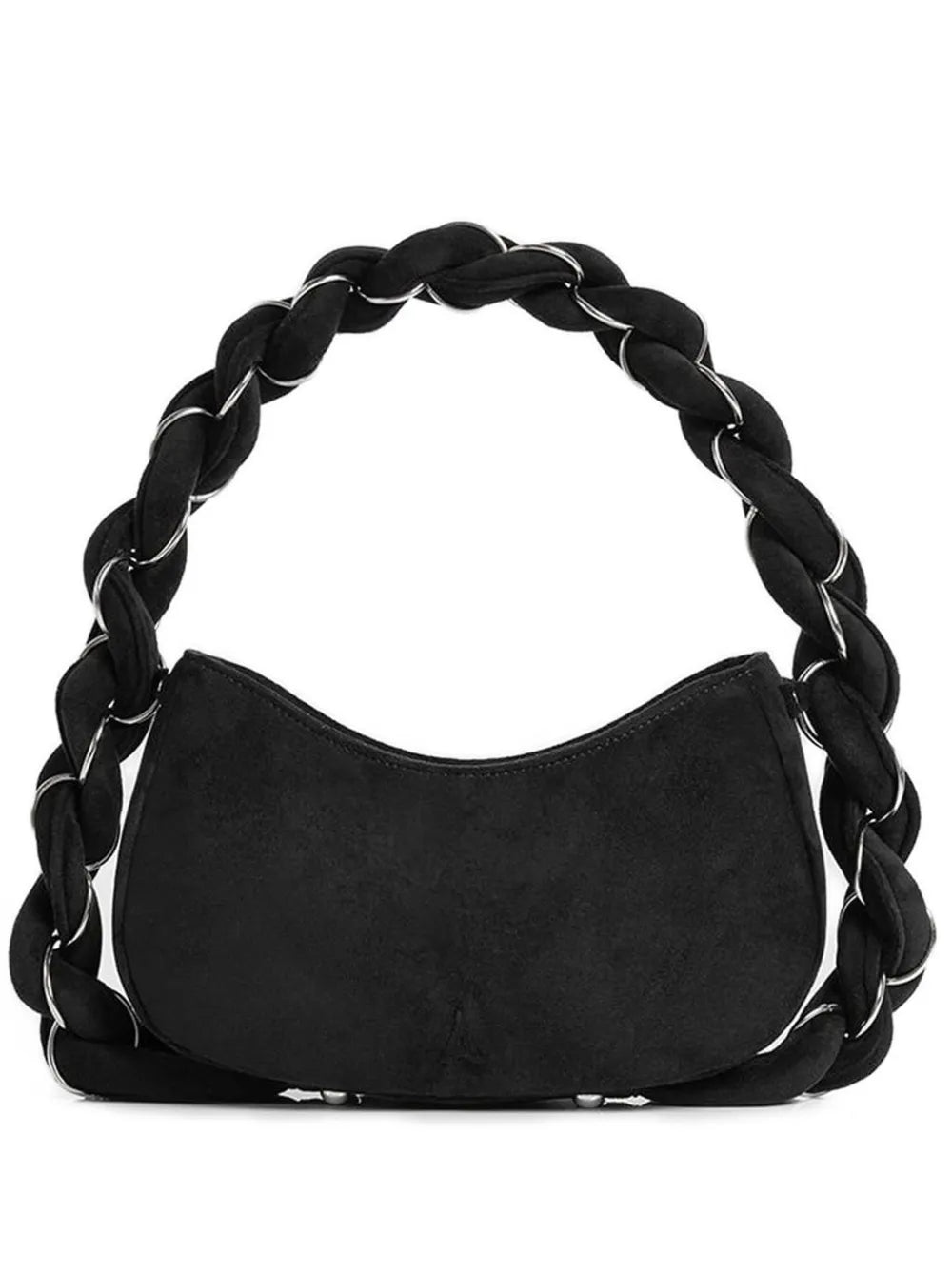 Maniere De Voir Somme Suede Handbag — Same as shown — Size One Size — Front View