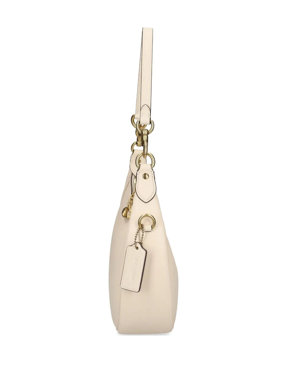 Coach Small Jonie 22 Half Moon Leather Shoulder Bag — Same as shown — Size One Size — Top View