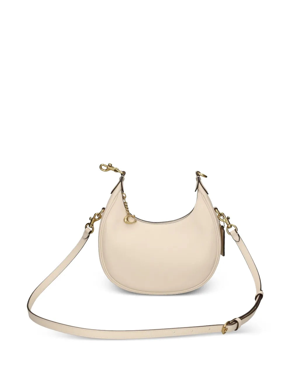 Coach Small Jonie 22 Half Moon Leather Shoulder Bag — Same as shown — Size One Size — Side View