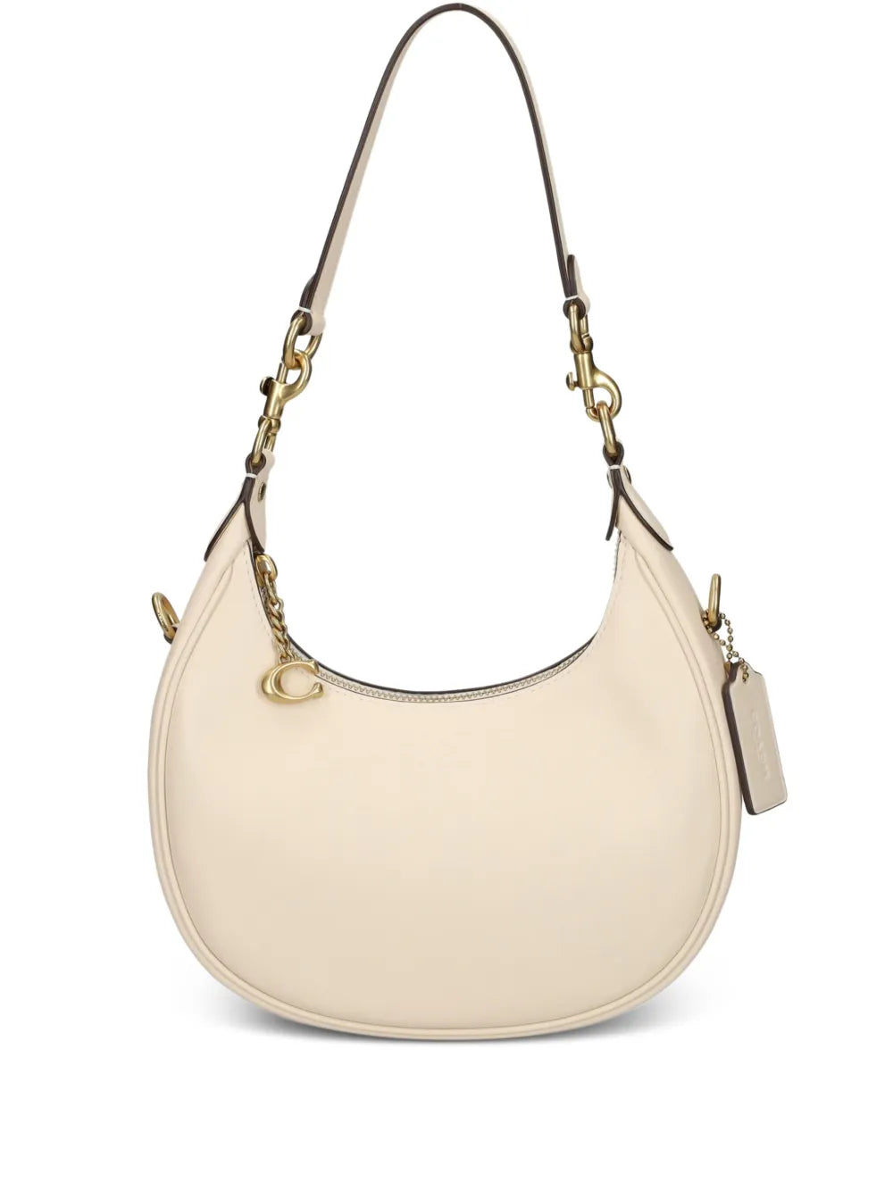 Coach Small Jonie 22 Half Moon Leather Shoulder Bag — Same as shown — Size One Size — Front View