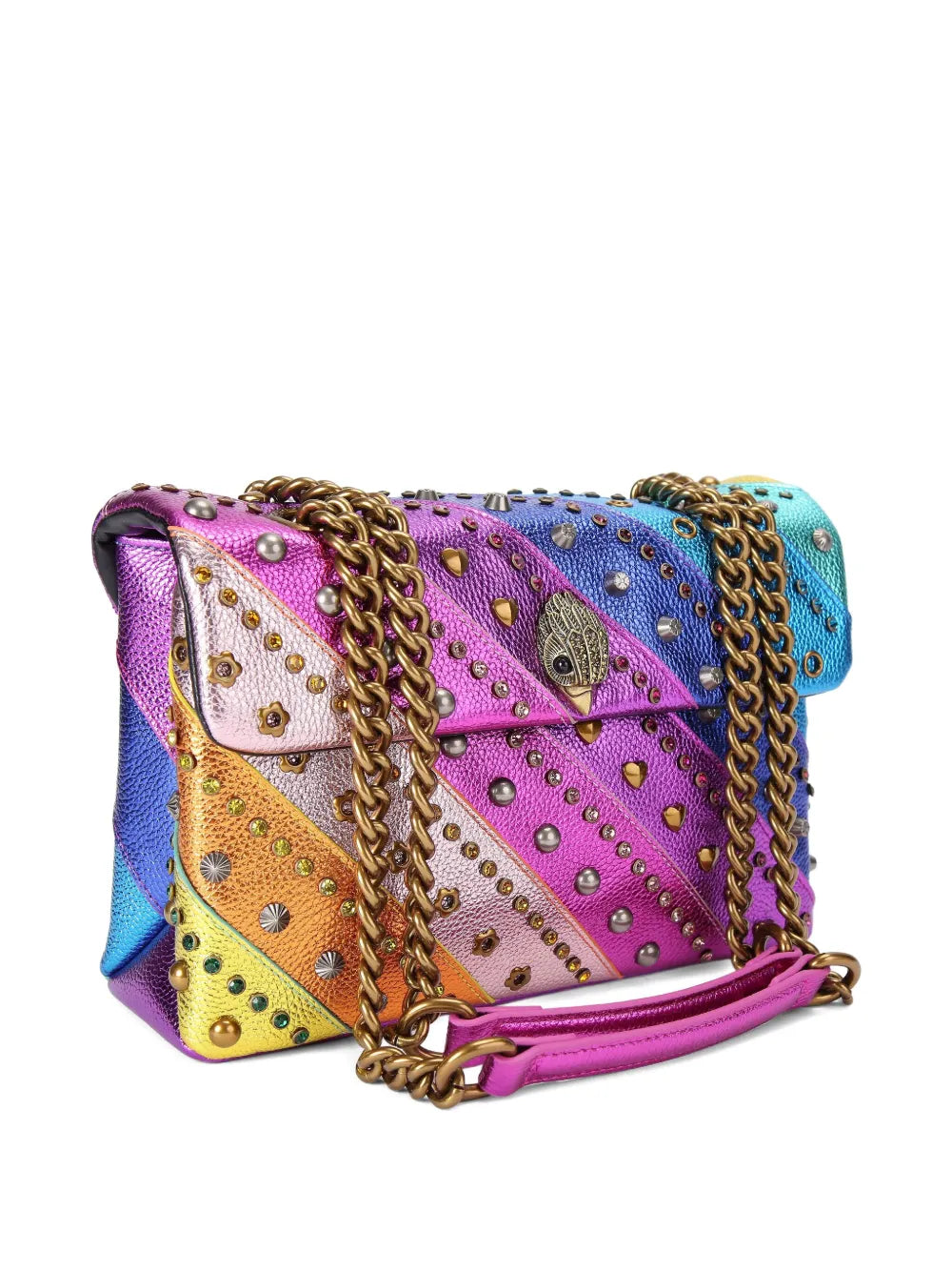Kurt Geiger London Large Kensington Studded Shoulder Bag — Same as shown — Size One Size — Detail View