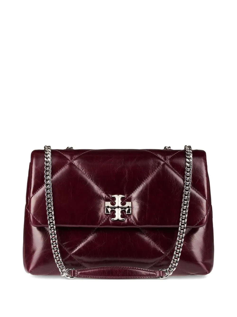 Tory Burch Quilted Chain Shoulder Bag — Same as shown — Size One Size — Front View