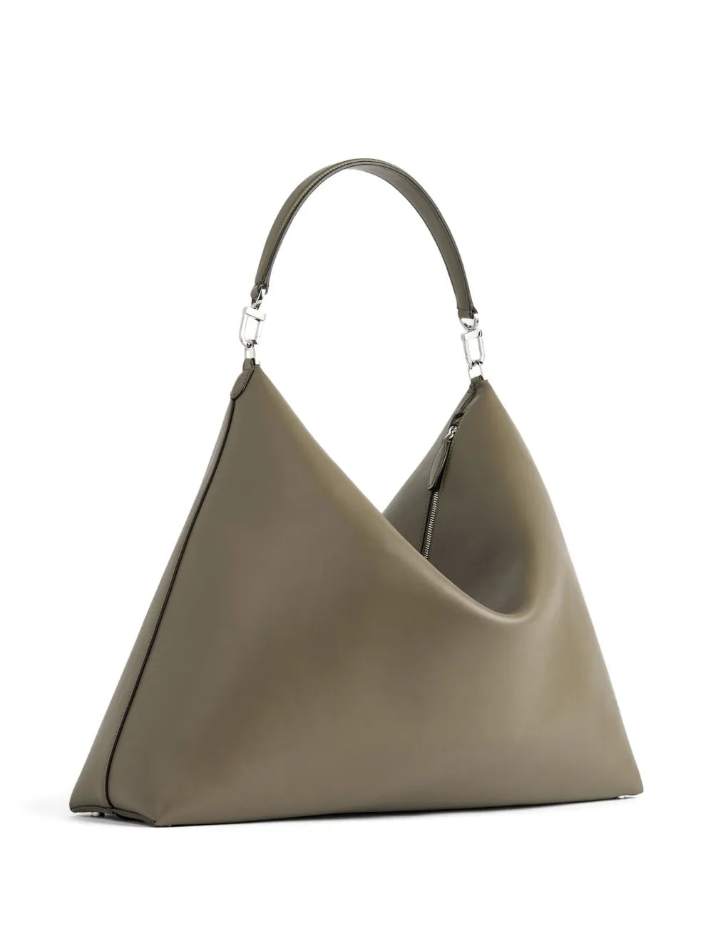 Toteme Bevel Leather Shoulder Bag — Same as shown — Size One Size — Side View