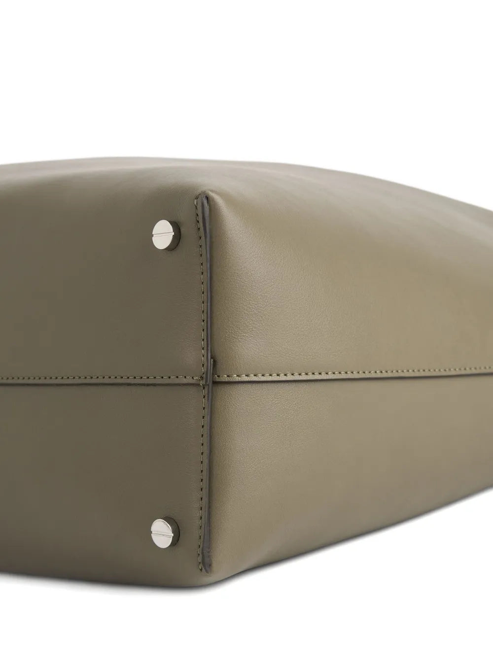 Toteme Bevel Leather Shoulder Bag — Same as shown — Size One Size — Detail View