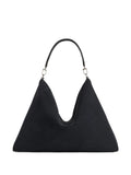 Toteme Bevel Suede Shoulder Bag — Same as shown — Size One Size — Front View