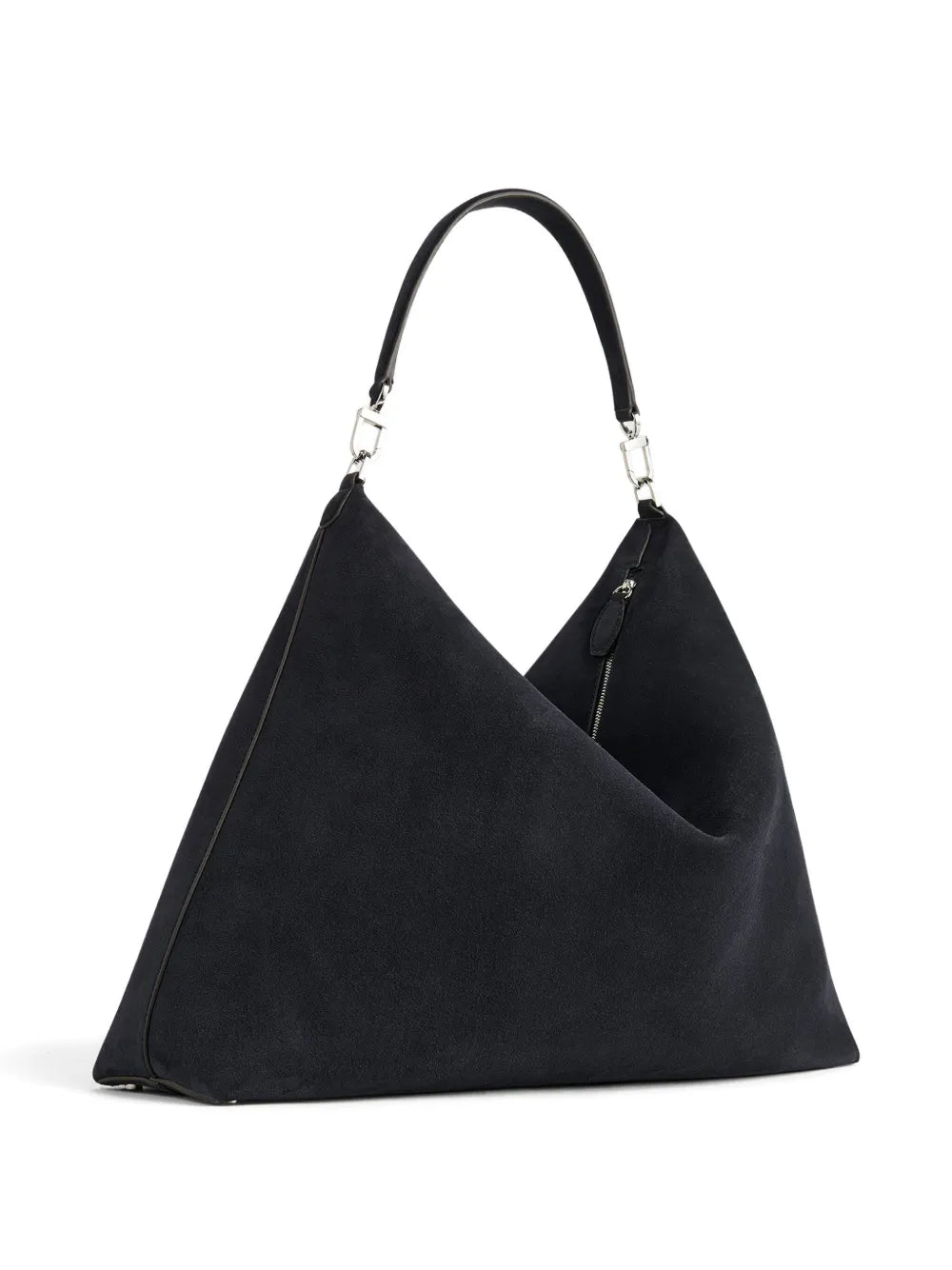 Toteme Bevel Suede Shoulder Bag — Same as shown — Size One Size — Side View