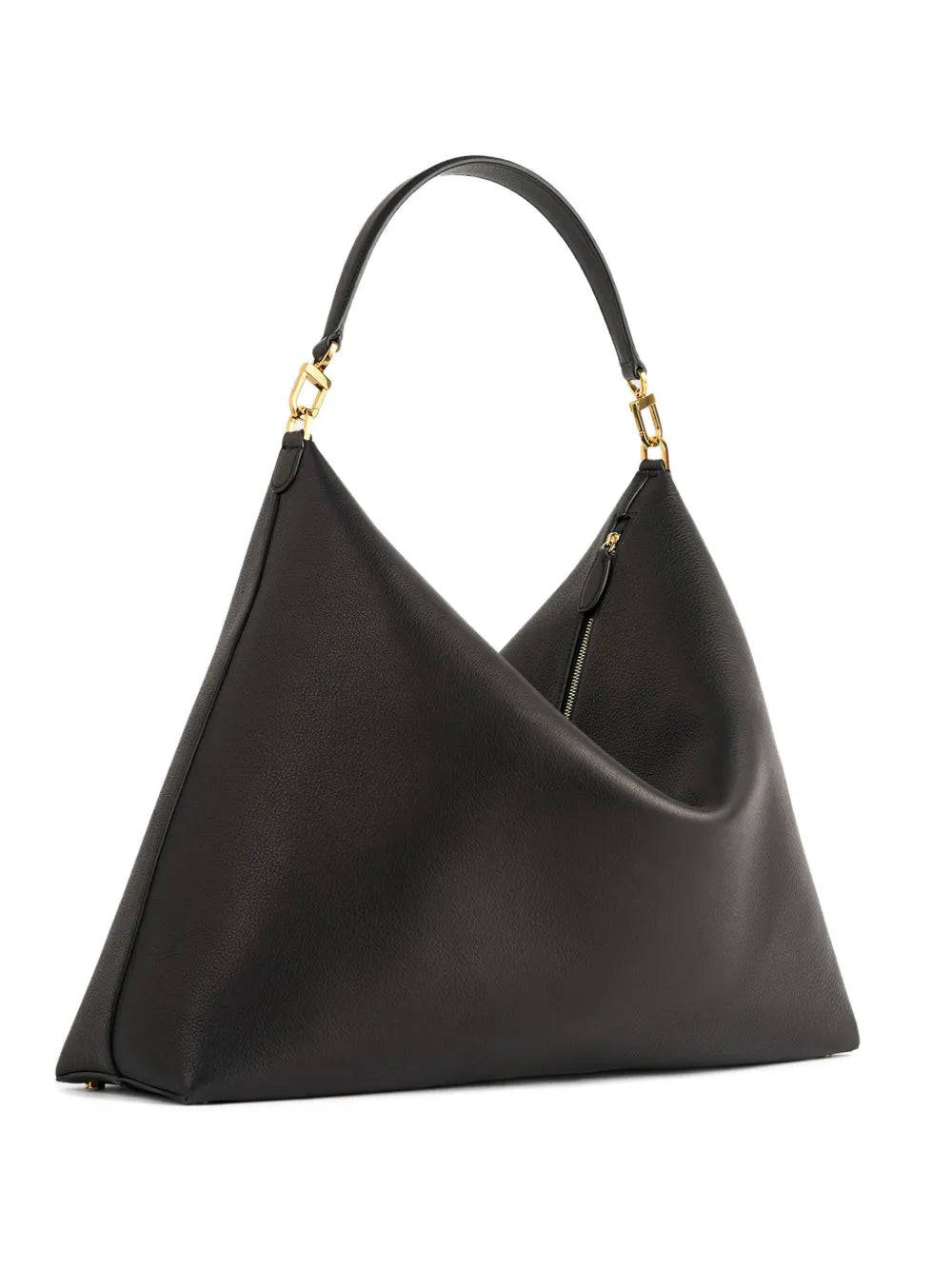Toteme Bevel Leather Shoulder Bag — Same as shown — Size One Size — Front View