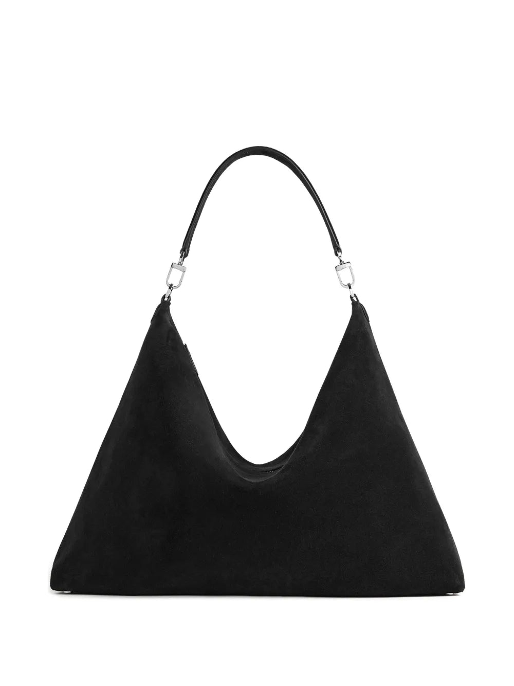 Toteme Bevel Suede Shoulder Bag — Same as shown — Size One Size — Front View