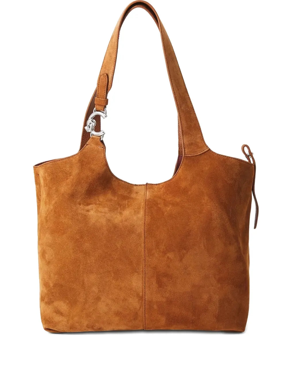 Coccinelle Suede Shoulder Bag — Same as shown — Size One Size — Front View