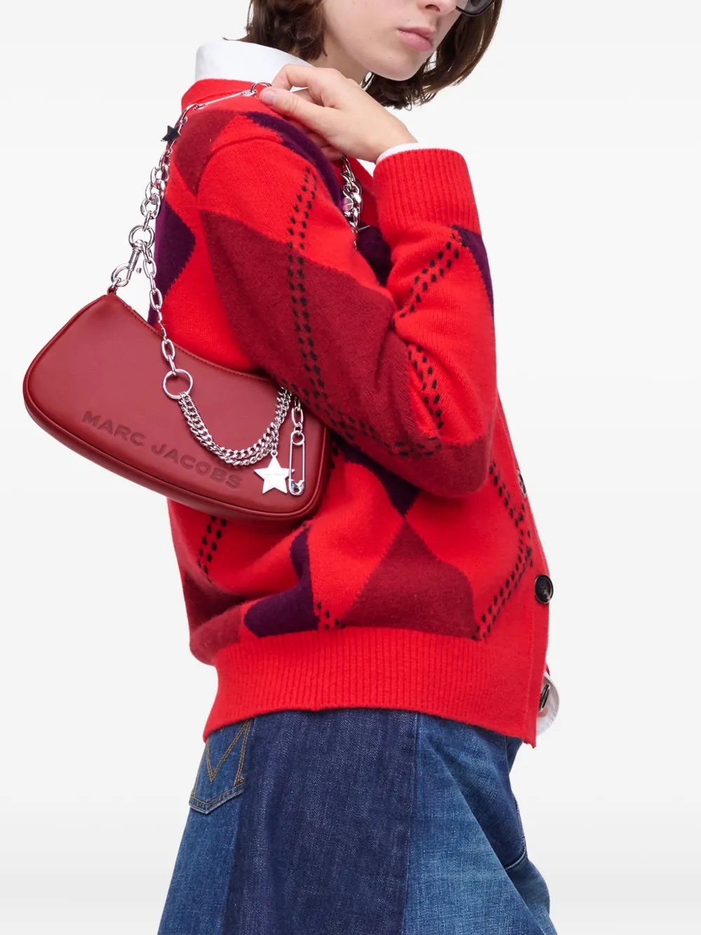 Marc Jacobs Small Star Charm Shoulder Bag — Same as shown — Size One Size — Side View