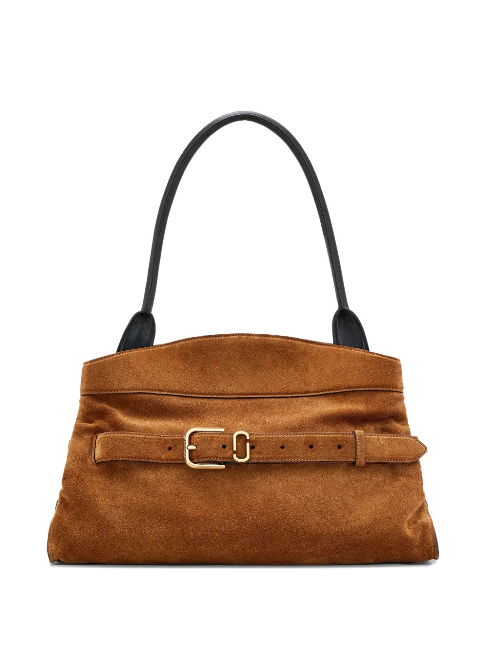 Marc Jacobs Large Dakota Belt Buckle Suede Shoulder Bag — Same as shown — Size One Size — Front View