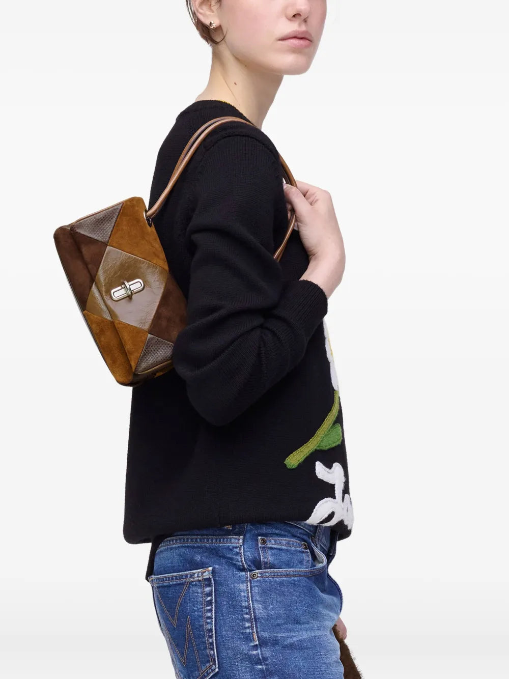 Marc Jacobs Mini The Dual Shoulder Bag — Same as shown — Size One Size — Side View