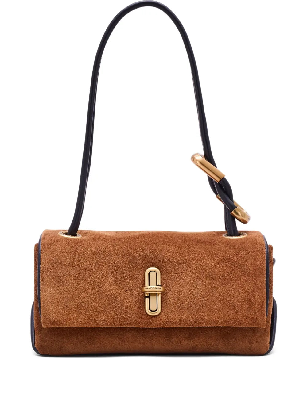 Marc Jacobs Small Suede Shoulder Bag — Same as shown — Size One Size — Front View