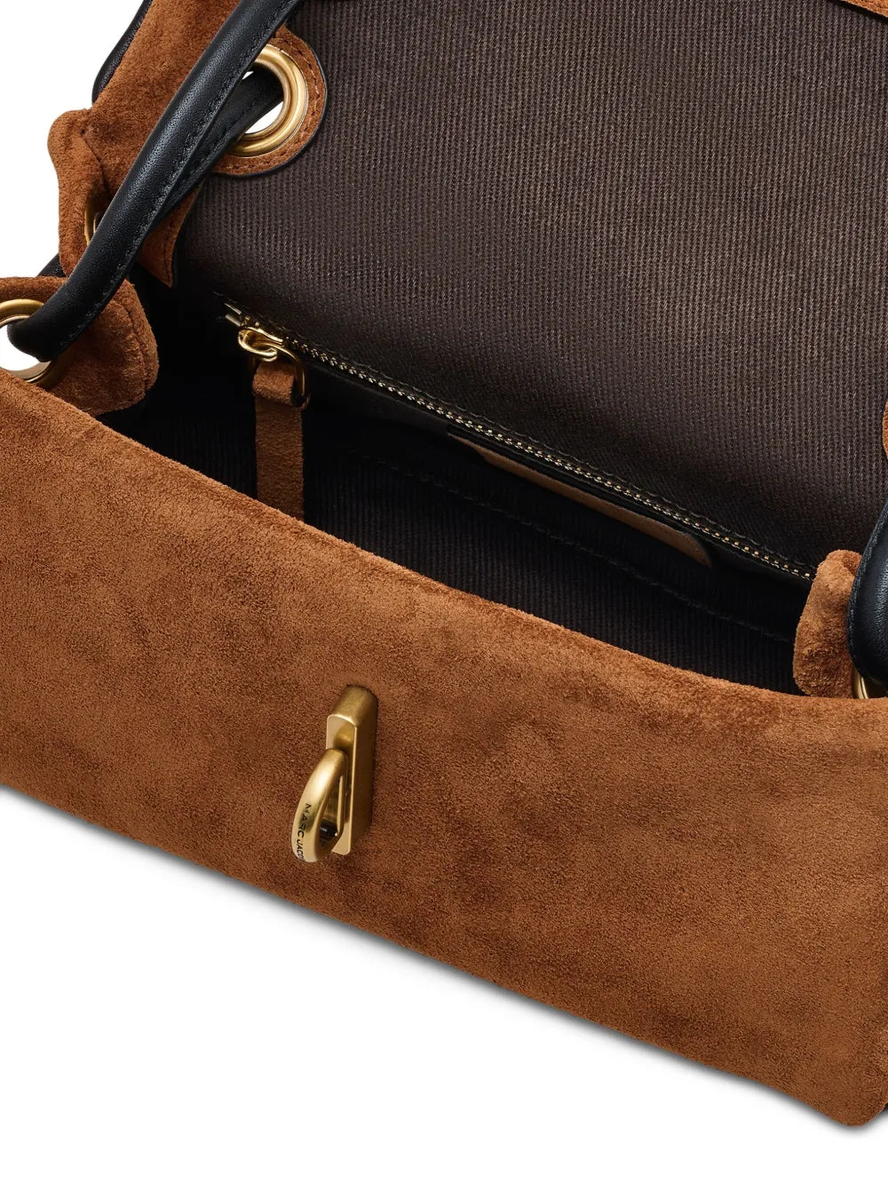 Marc Jacobs Small Suede Shoulder Bag — Same as shown — Size One Size — Top View