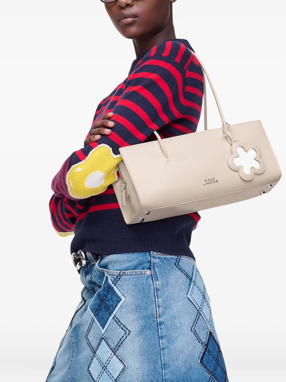Marc Jacobs Medium The Mirror Shoulder Bag — Same as shown — Size One Size — Side View