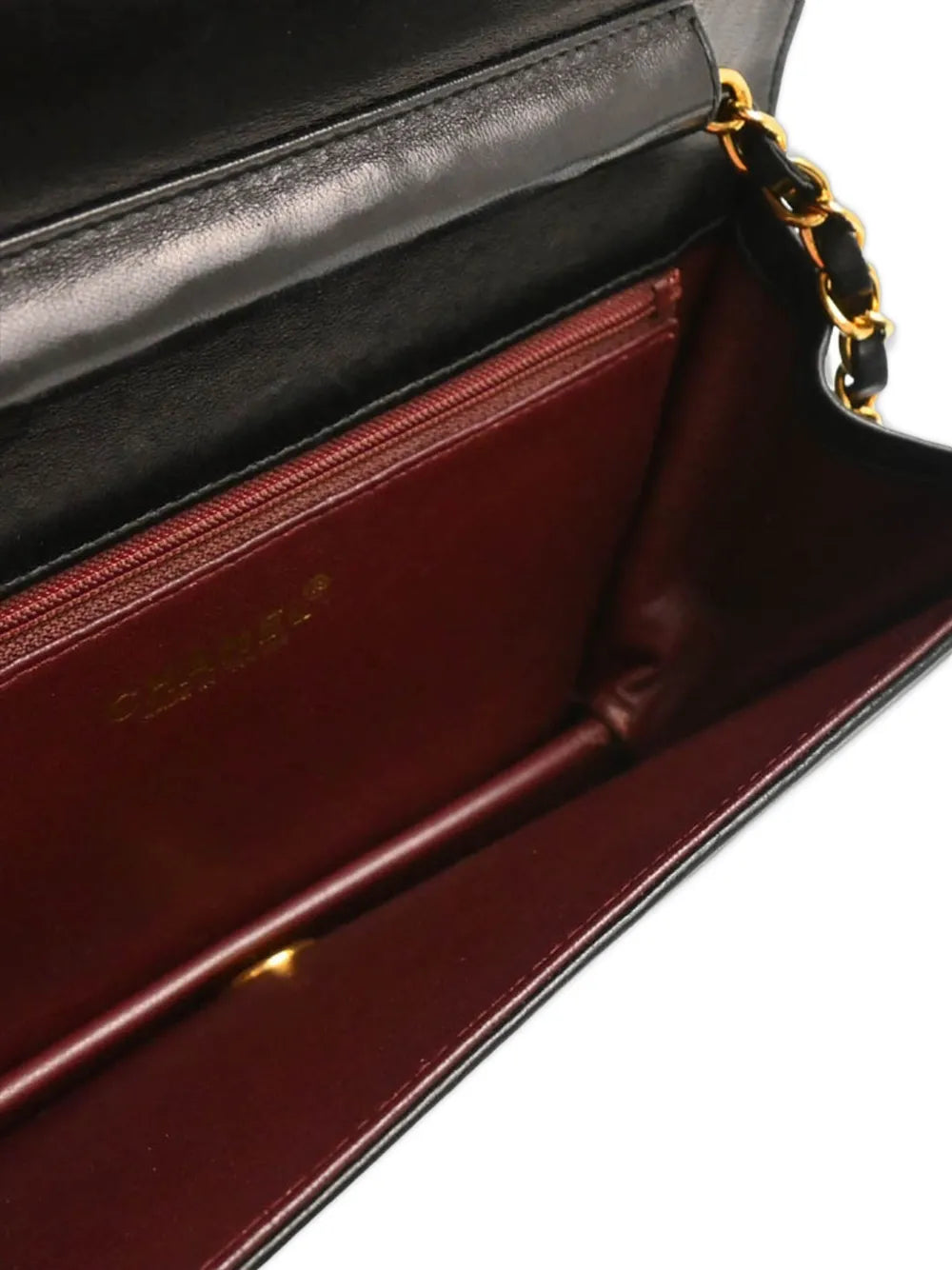 Chanel Pre Owned 2000 Small Turn Lock Full Flap Shoulder Bag — Same as shown — Size One Size — Top View