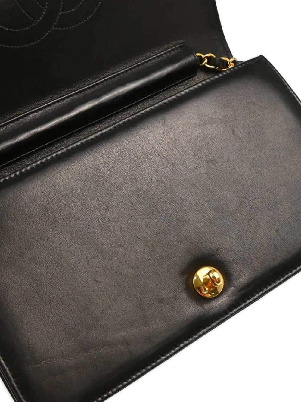 Chanel Pre Owned 2000 Small Turn Lock Full Flap Shoulder Bag — Same as shown — Size One Size — Detail View