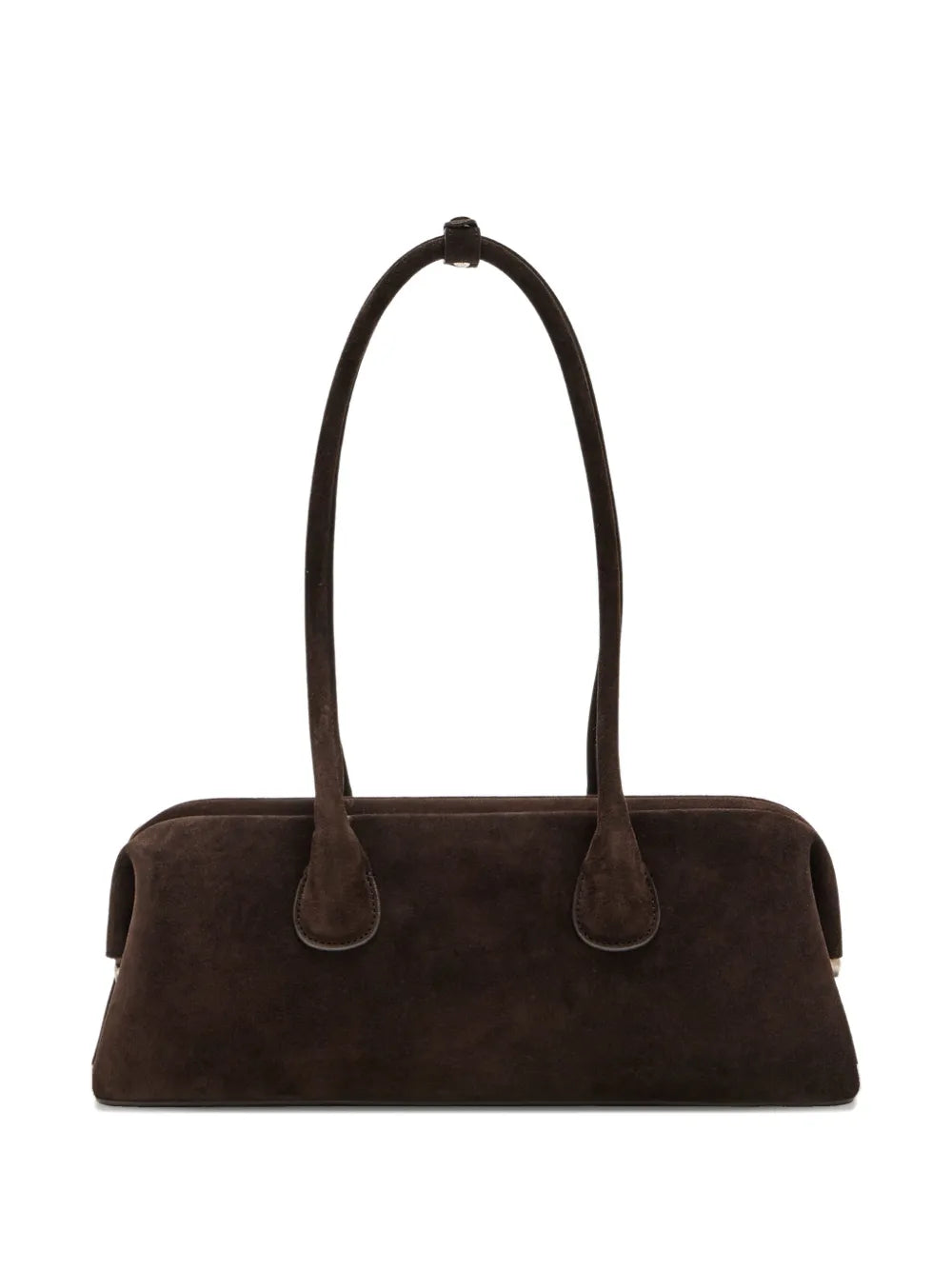Osoi Suede Top Handle Shoulder Bag — Same as shown — Size One Size — Front View