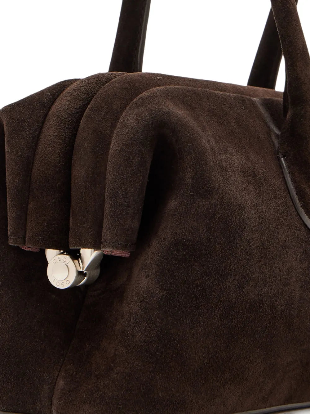 Osoi Suede Top Handle Shoulder Bag — Same as shown — Size One Size — Back View