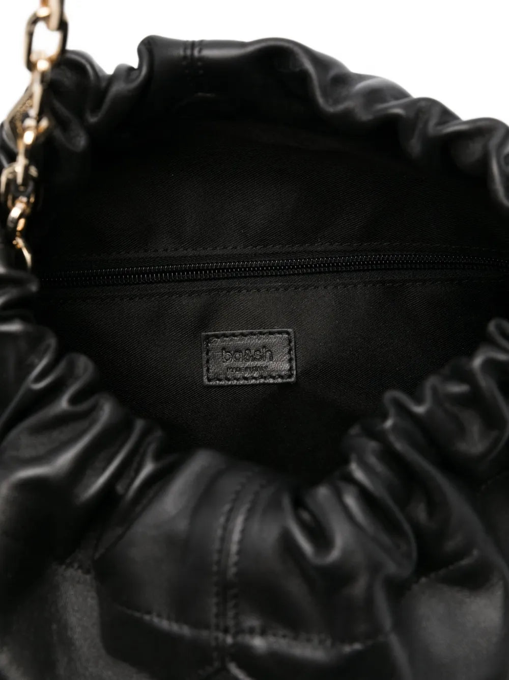Bash June Chain Strap Leather Shoulder Bag — Same as shown — Size One Size — Top View