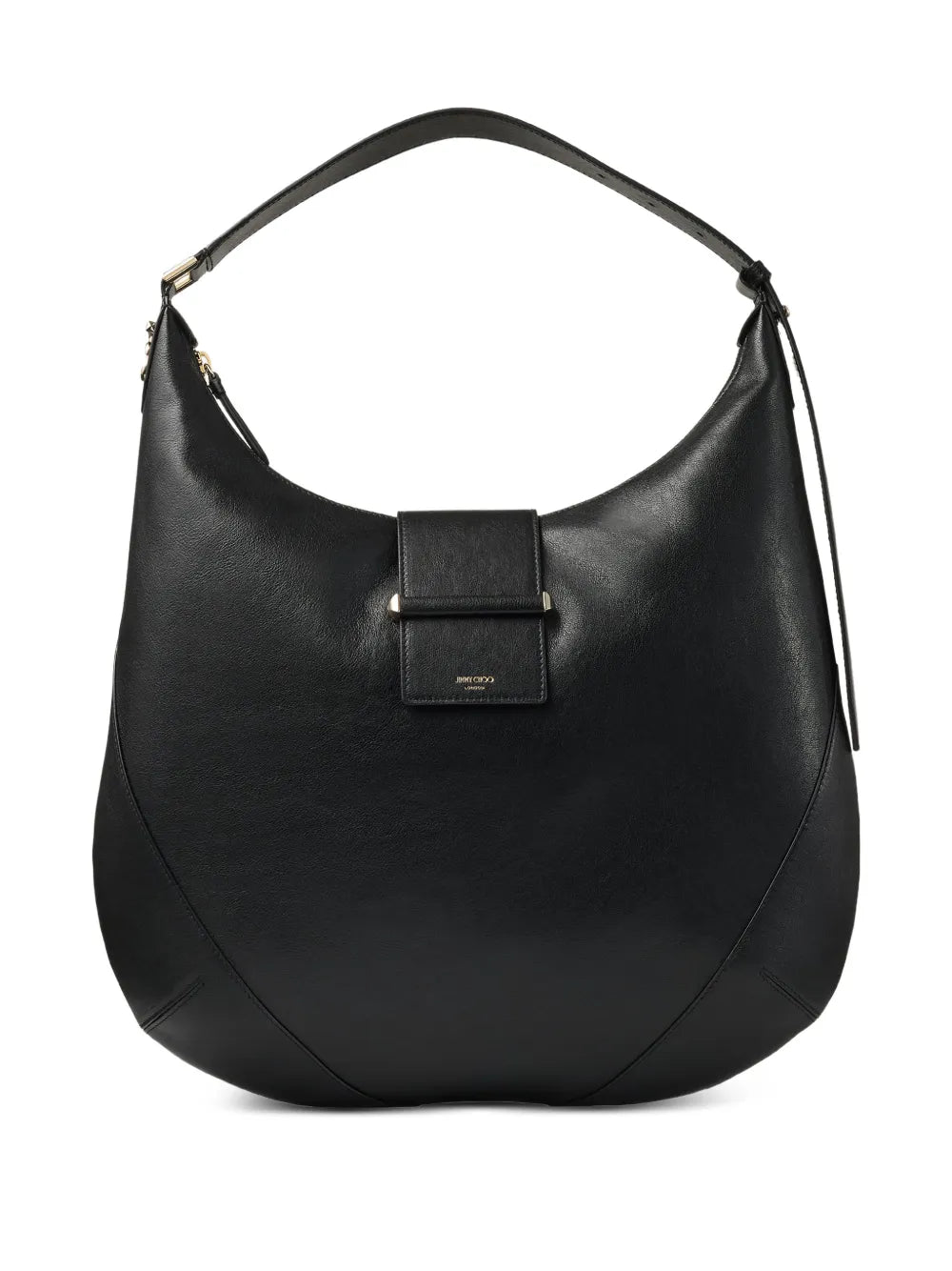 Jimmy Choo Logo Print Shoulder Bag — Same as shown — Size One Size — Front View