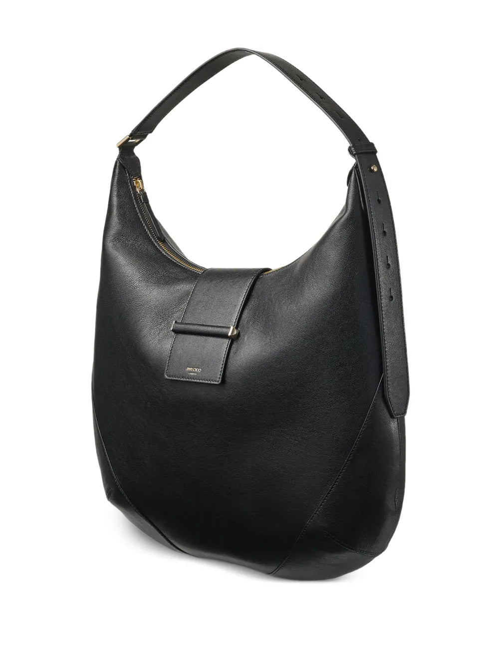 Jimmy Choo Logo Print Shoulder Bag — Same as shown — Size One Size — Side View