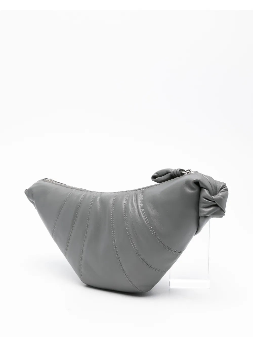 Lemaire Croissant Knot Leather Shoulder Bag — Same as shown — Size One Size — Back View