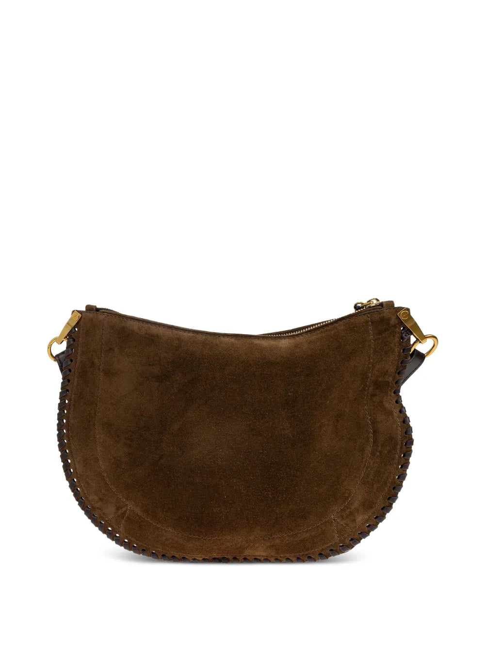 Isabel Marant Oskan Soft Zip Shoulder Bag — Same as shown — Size One Size — Side View