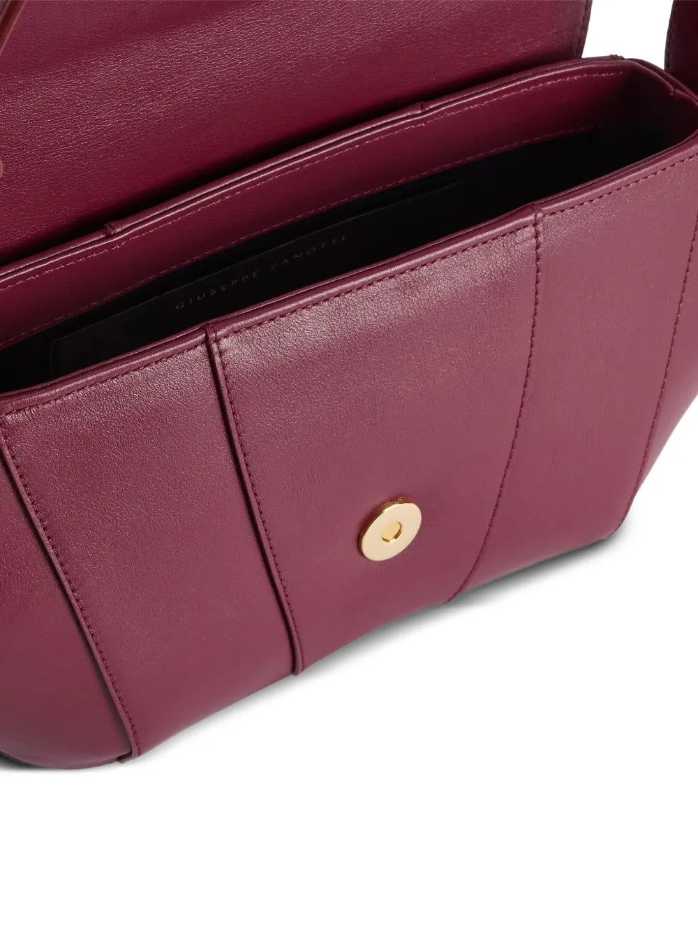 Giuseppe Zanotti Gz Day And Night Leather Shoulder Bag — Same as shown — Size One Size — Top View
