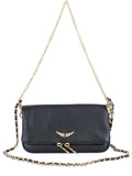 Zadigvoltaire Leather Shoulder Bag — Same as shown — Size One Size — Front View