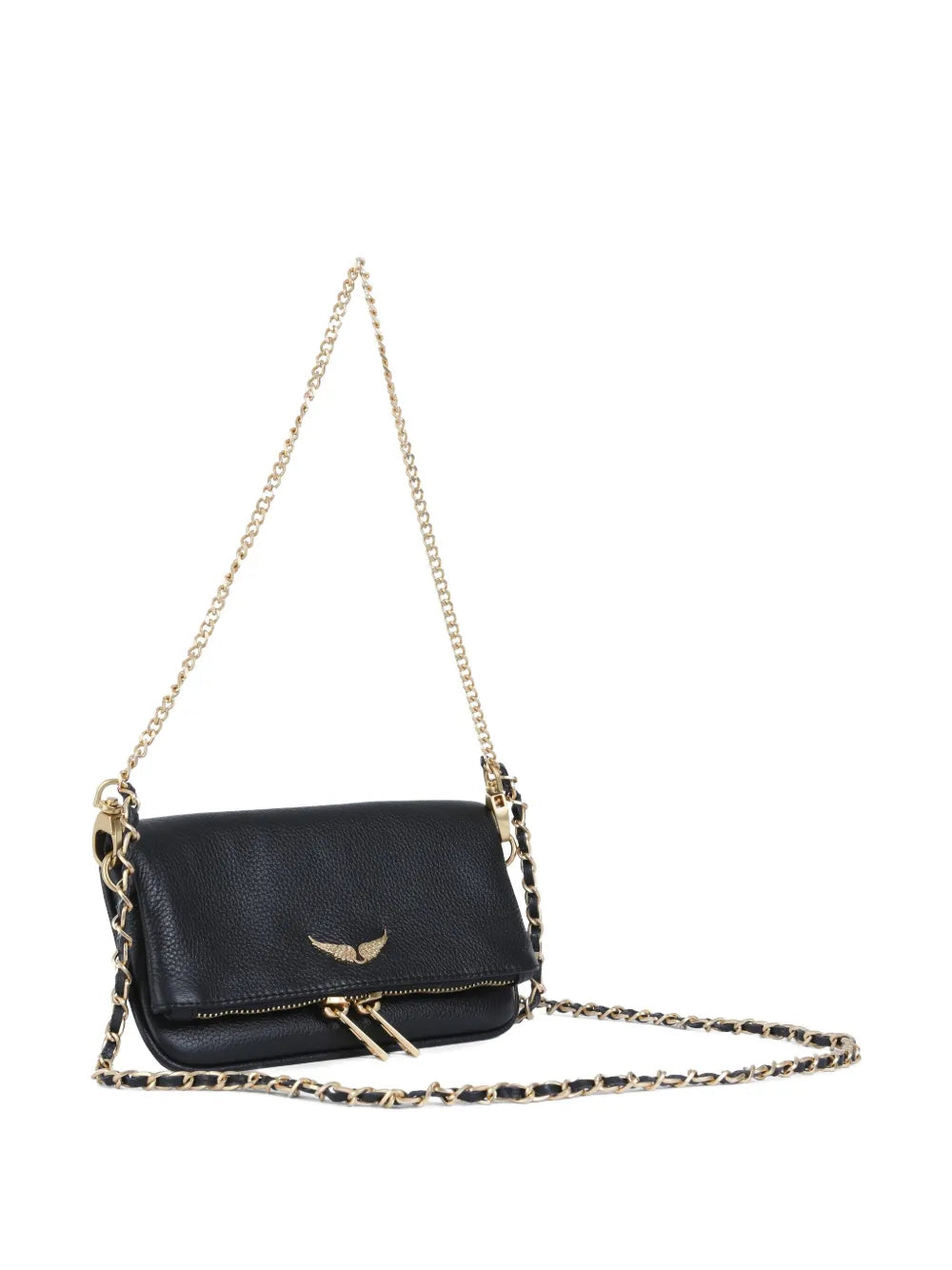 Zadigvoltaire Leather Shoulder Bag — Same as shown — Size One Size — Back View