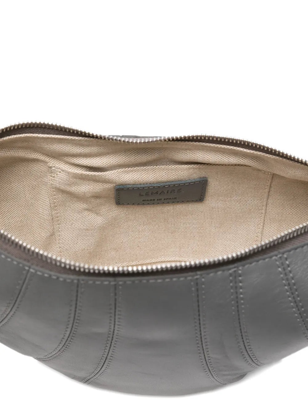 Lemaire Croissant Knotted Lambskin Shoulder Bag — Same as shown — Size One Size — Detail View