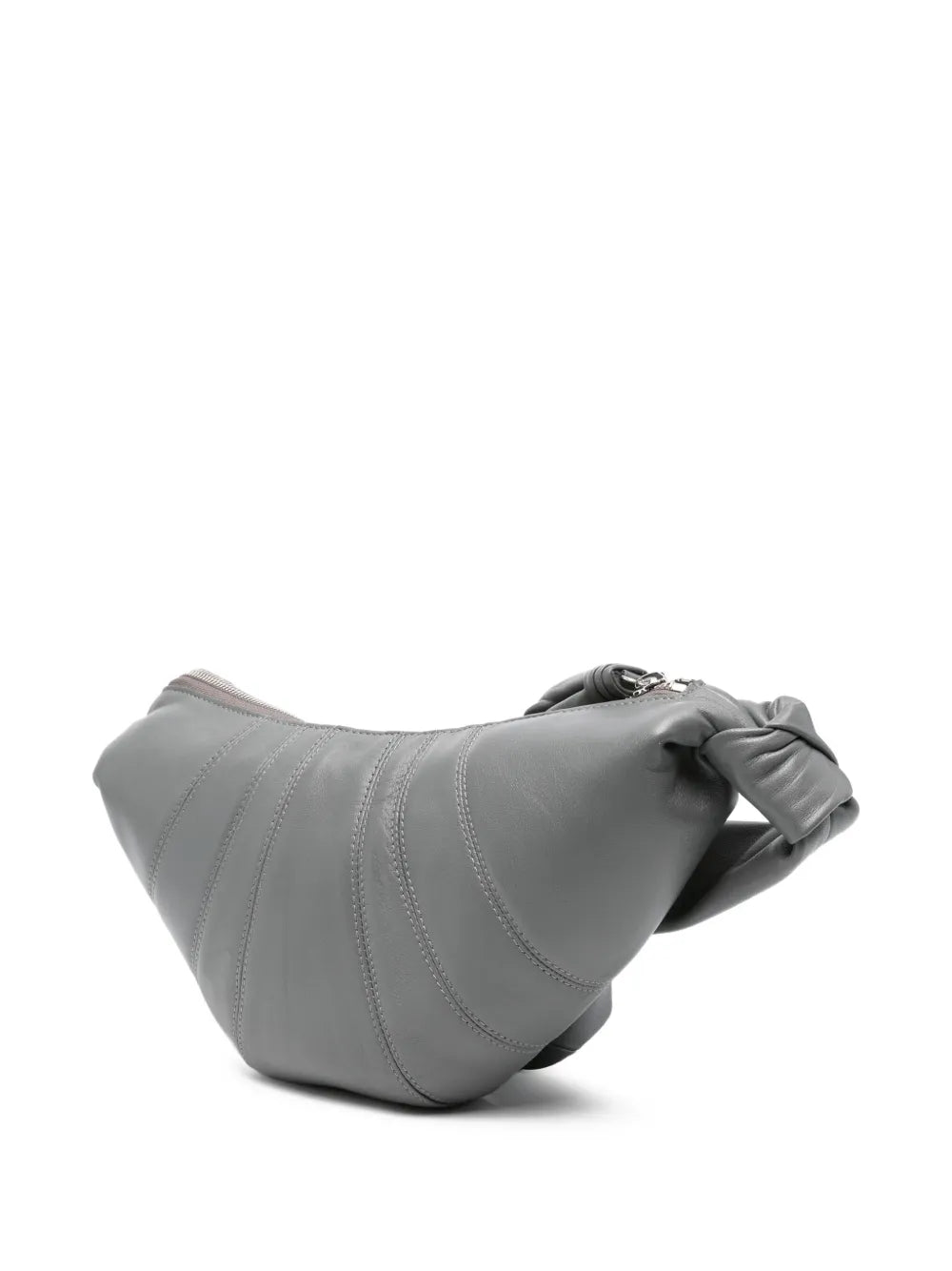 Lemaire Croissant Knotted Lambskin Shoulder Bag — Same as shown — Size One Size — Back View