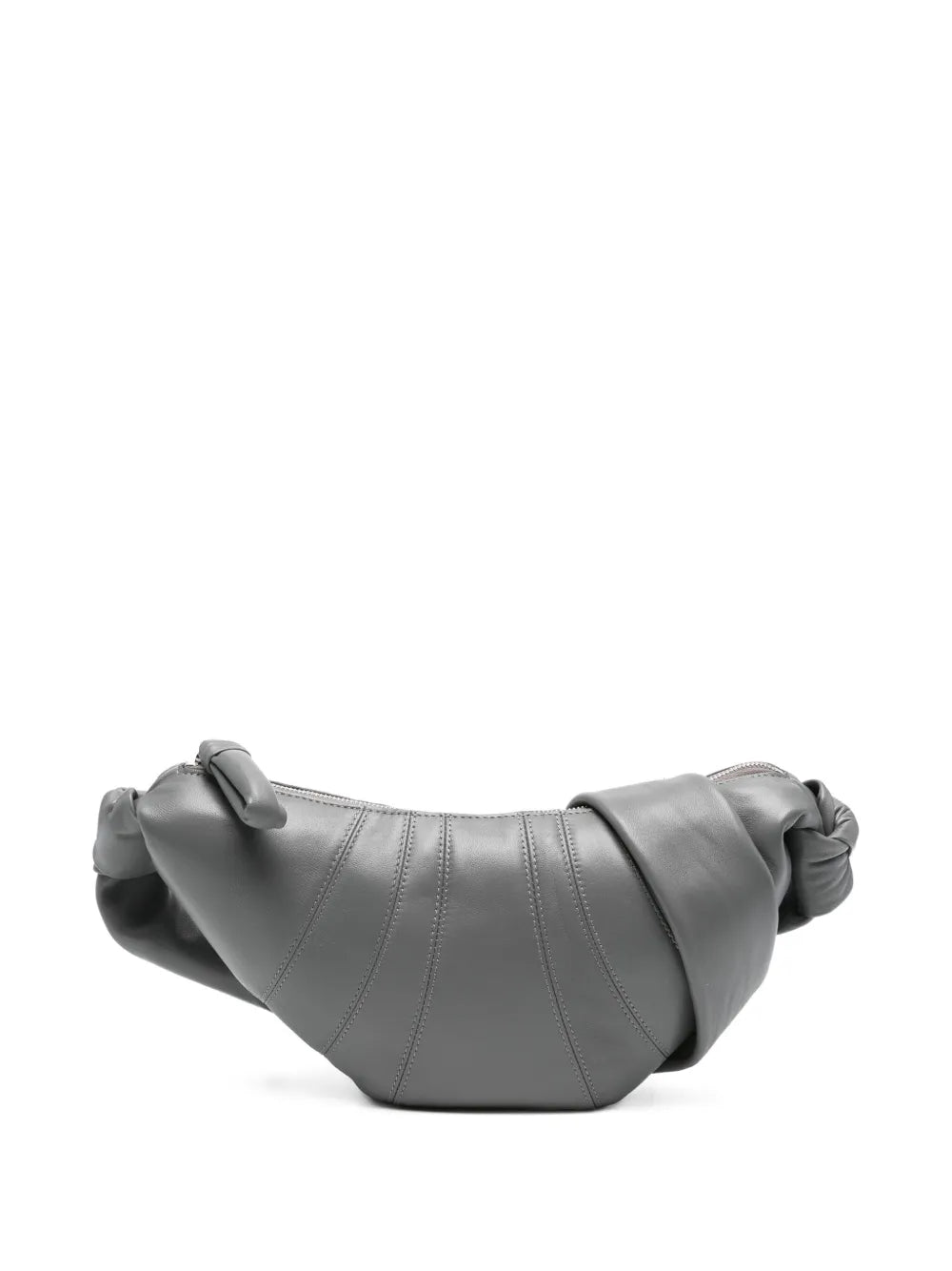 Lemaire Croissant Knotted Lambskin Shoulder Bag — Same as shown — Size One Size — Front View