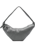 Lemaire Croissant Knot Lambskin Shoulder Bag — Same as shown — Size One Size — Front View
