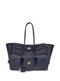 Balenciaga Medium Bel Air Leather Shoulder Bag — Same as shown — Size One Size — Front View