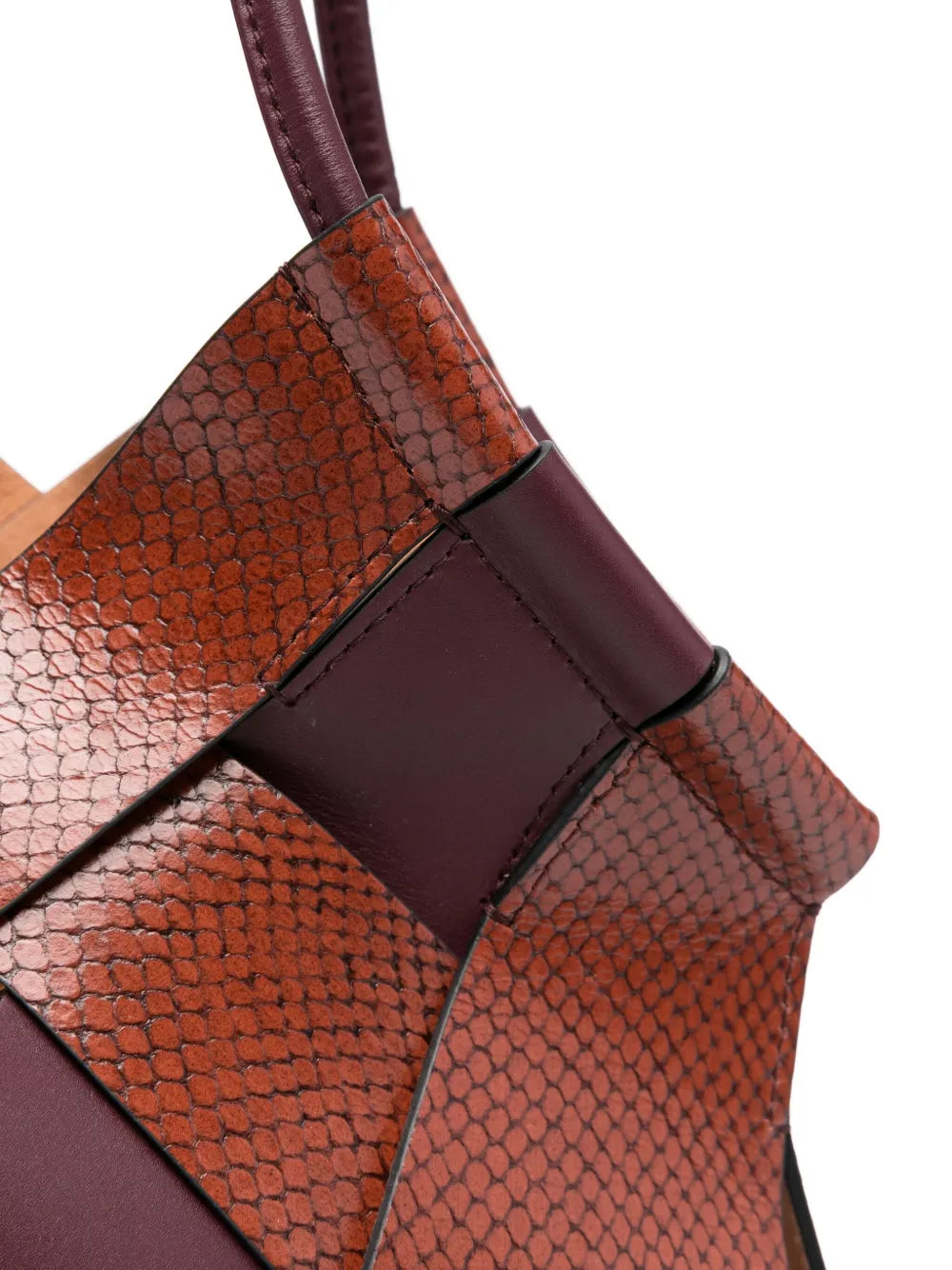 Ulla Johnson Charlotte Woven Leather Shoulder Bag — Same as shown — Size One Size — Back View