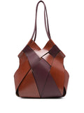 Ulla Johnson Charlotte Woven Leather Shoulder Bag — Same as shown — Size One Size — Front View