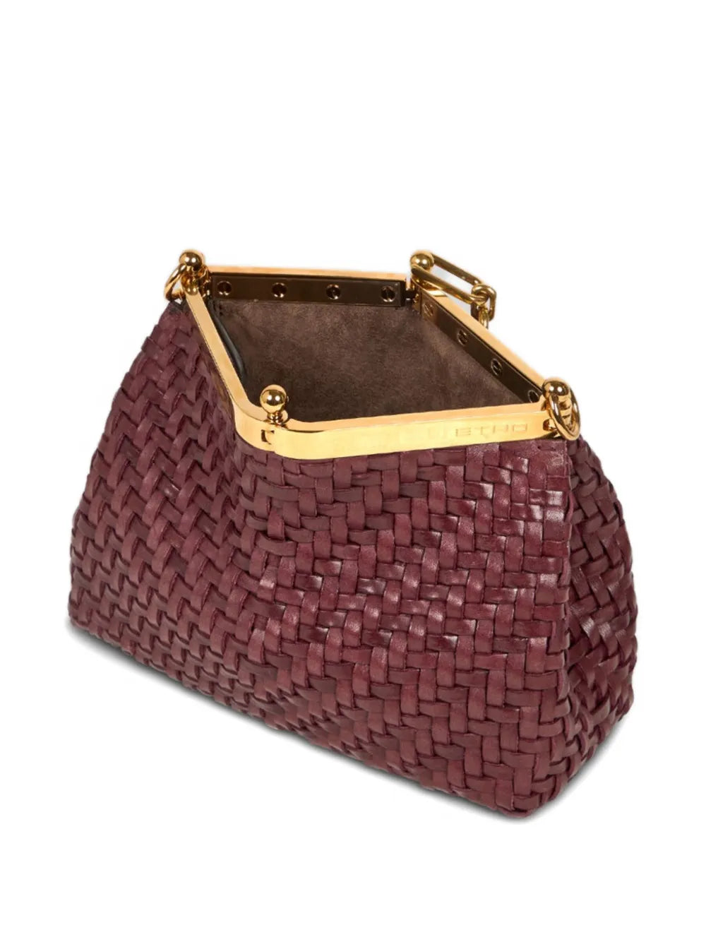 Etro Small Vella Leather Tote Bag — Same as shown — Size One Size — Top View