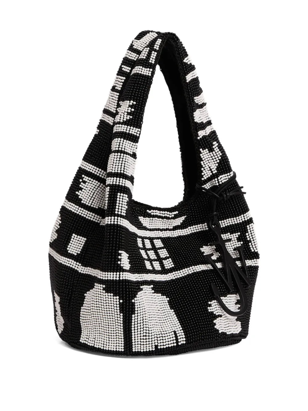 Jw Anderson Beaded Pattern Shoulder Bag — Same as shown — Size One Size — Back View