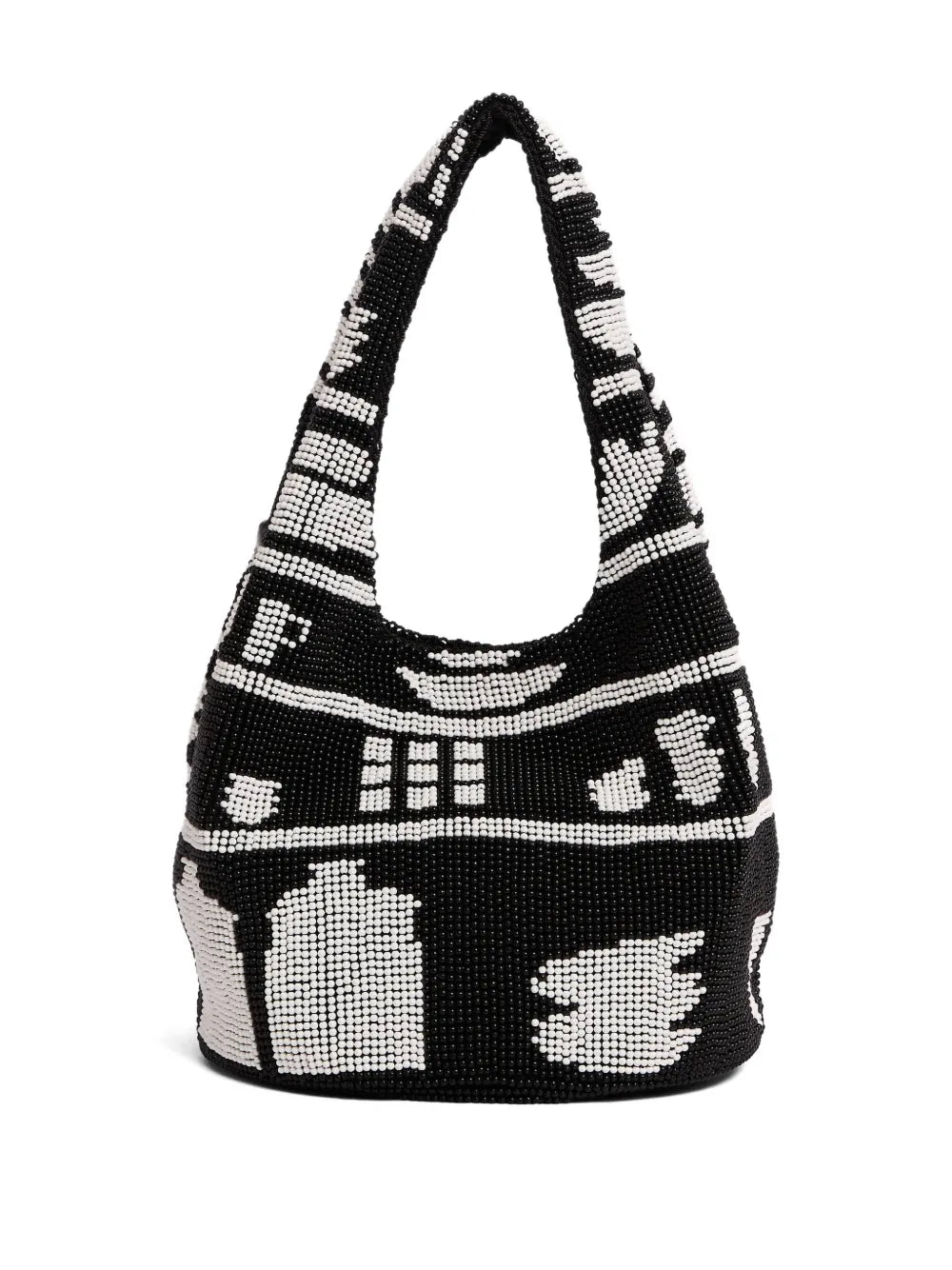 Jw Anderson Beaded Pattern Shoulder Bag — Same as shown — Size One Size — Side View