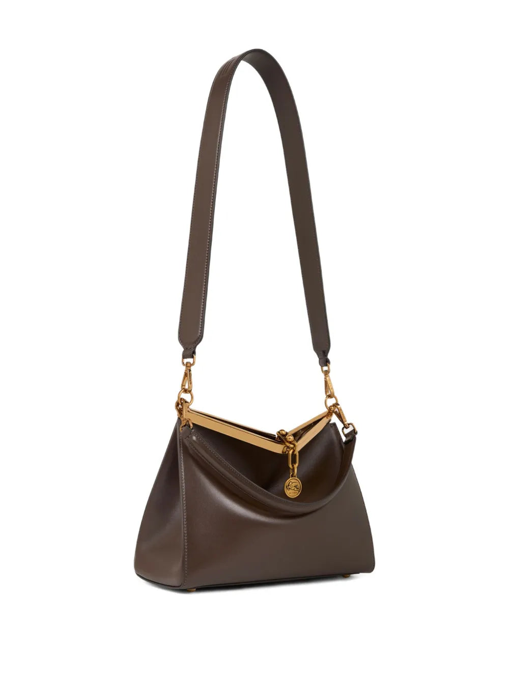 Etro Vela Leather Shoulder Bag — Same as shown — Size One Size — Detail View