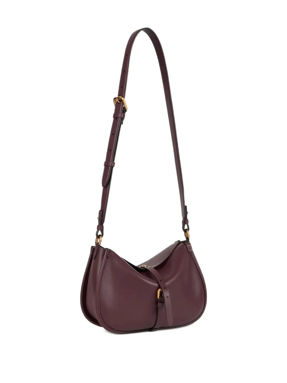 Etro Buckle Fastening Leather Backpack — Same as shown — Size One Size — Top View